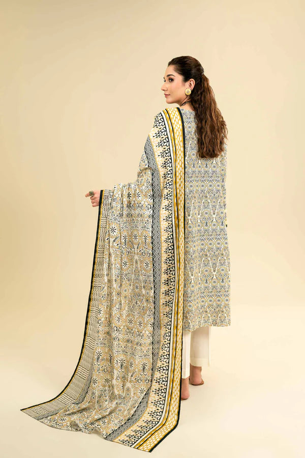 Nishat | 3 Piece Unstitched Printed Lawn Suit | 42301831