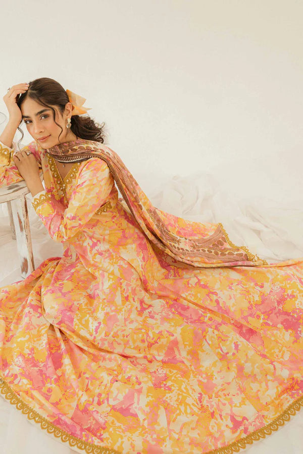 Nishat | 3 Piece Unstitched Printed Lawn Suit | 42301833