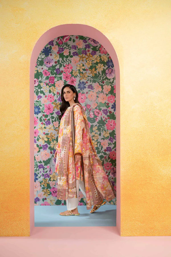 Nishat | 3 Piece Unstitched Printed Lawn Suit | 42301833