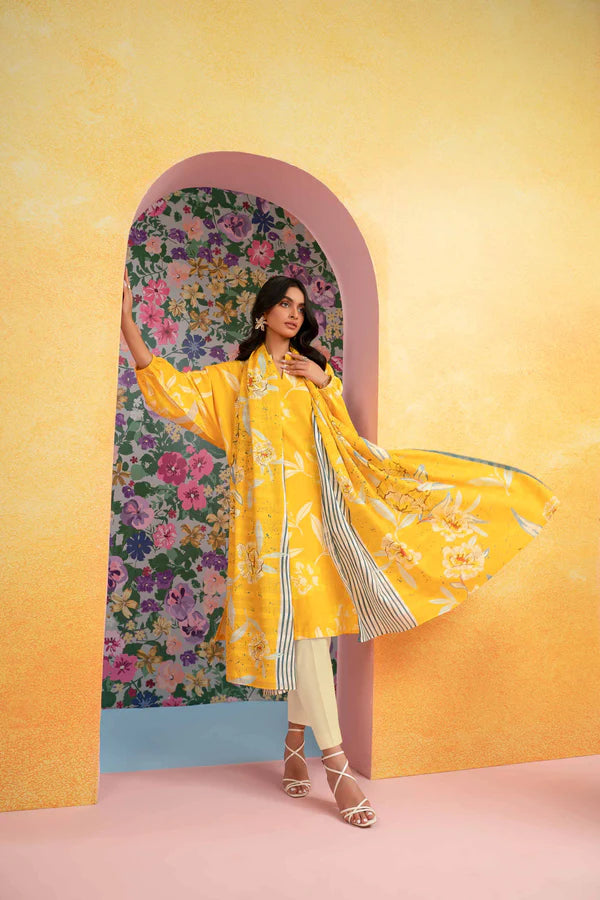 Nishat | 3 Piece Unstitched Printed Lawn Suit | 42301835