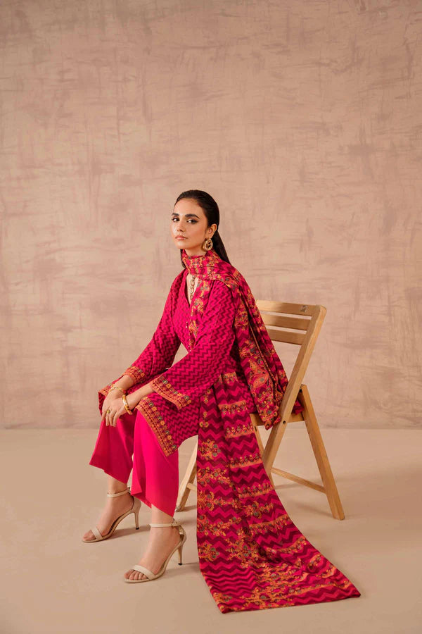 Nishat | 3 Piece Unstitched Printed Lawn Suit | 42301839
