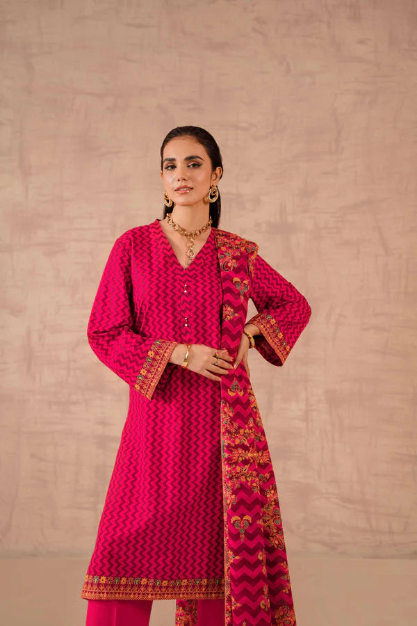 Nishat | 3 Piece Unstitched Printed Lawn Suit | 42301839