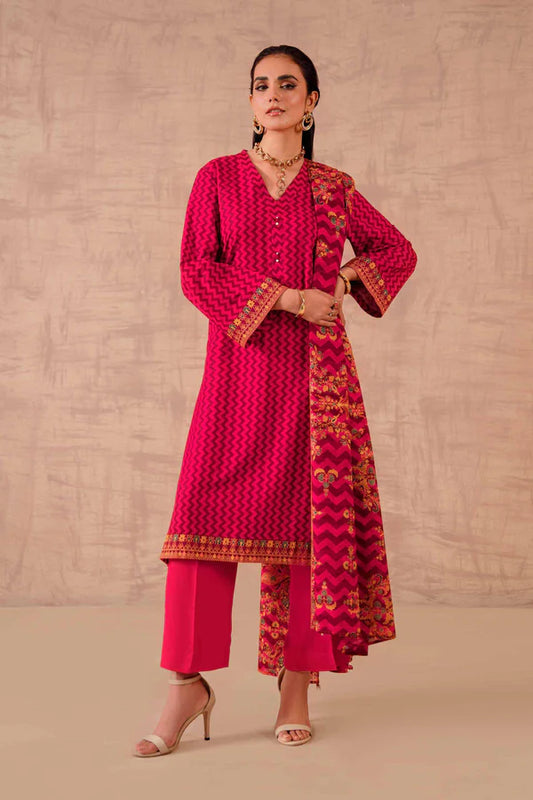 Nishat | 3 Piece Unstitched Printed Lawn Suit | 42301839