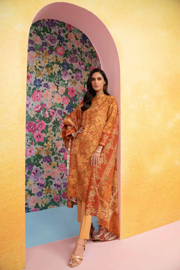 Nishat | 3 Piece Unstitched Printed Lawn Suit | 42301842