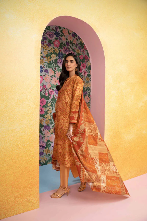 Nishat | 3 Piece Unstitched Printed Lawn Suit | 42301842