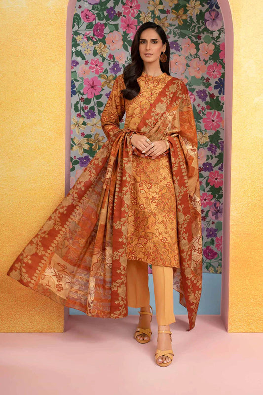 Nishat | 3 Piece Unstitched Printed Lawn Suit | 42301842