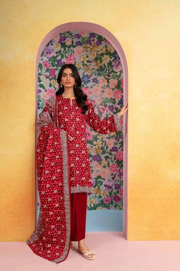 Nishat | 3 Piece Unstitched Printed Lawn Suit | 42301846