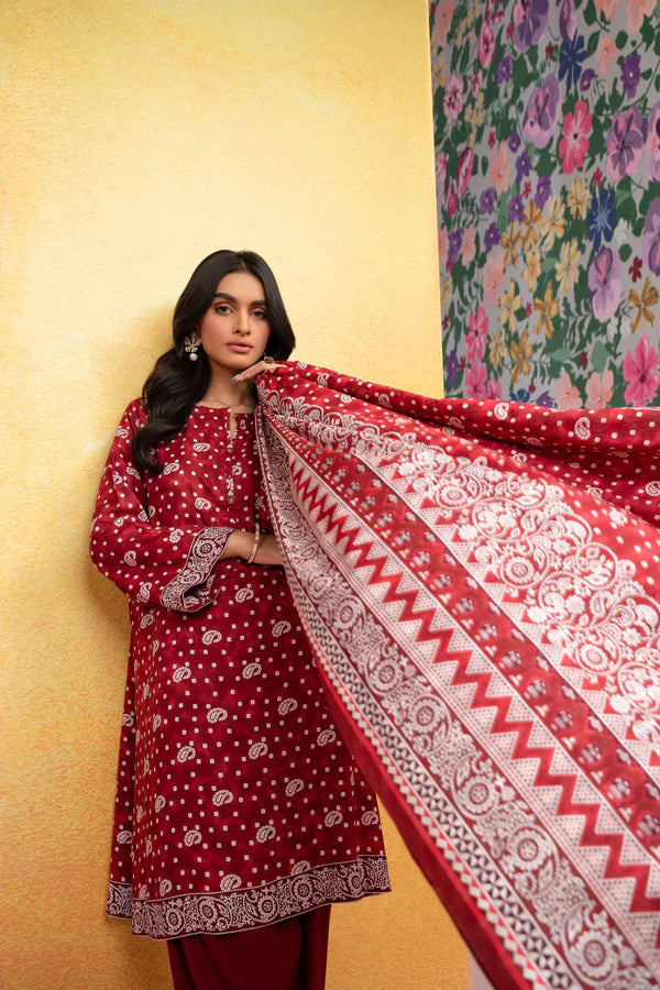 Nishat | 3 Piece Unstitched Printed Lawn Suit | 42301846