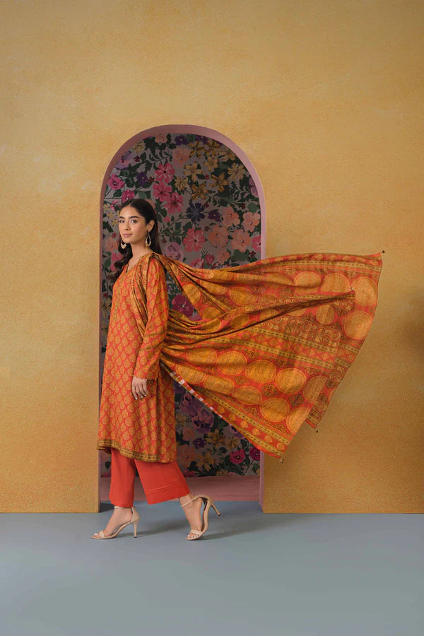 Nishat | 3 Piece Unstitched Printed Lawn Suit | 42301850