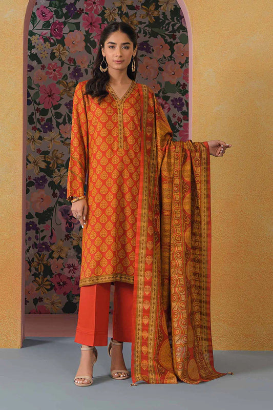 Nishat | 3 Piece Unstitched Printed Lawn Suit | 42301850