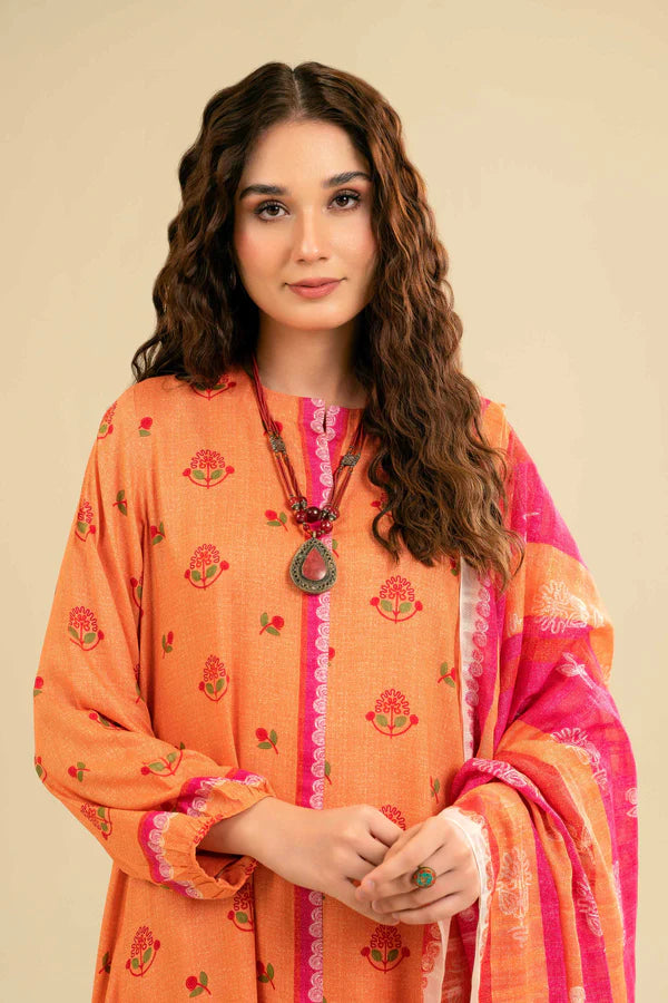 Nishat | 3 Piece Unstitched Printed Lawn Suit | 42301852
