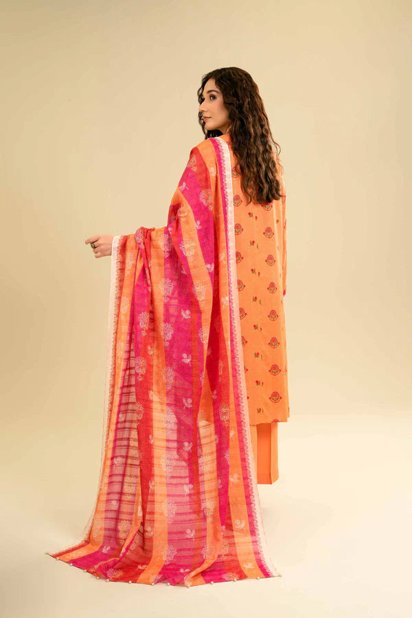 Nishat | 3 Piece Unstitched Printed Lawn Suit | 42301852