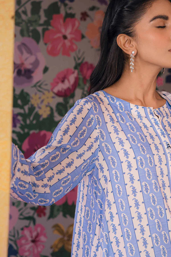 Nishat | 3 Piece Unstitched Printed Lawn Suit | 42301856