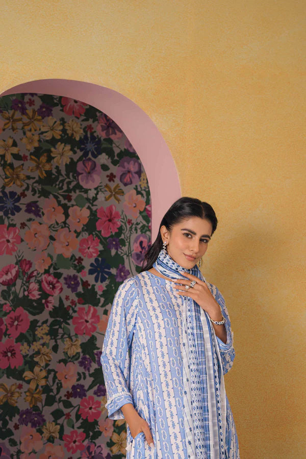 Nishat | 3 Piece Unstitched Printed Lawn Suit | 42301856