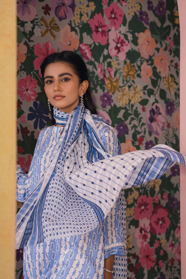 Nishat | 3 Piece Unstitched Printed Lawn Suit | 42301856