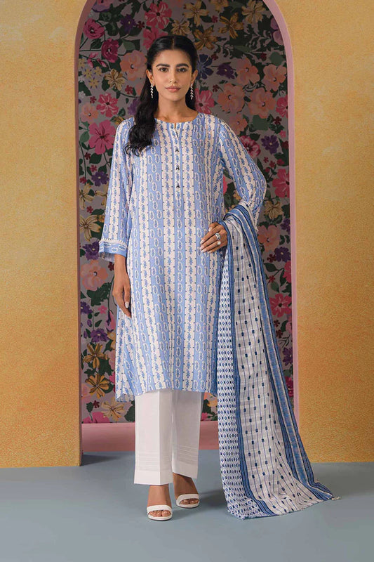 Nishat | 3 Piece Unstitched Printed Lawn Suit | 42301856