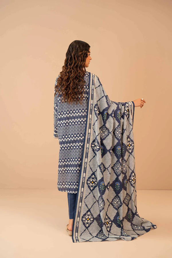Nishat | 3 Piece Unstitched Printed Khaddar Suit | 42303275