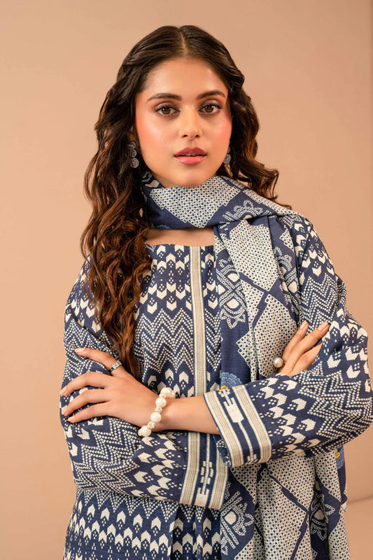 Nishat | 3 Piece Unstitched Printed Khaddar Suit | 42303275