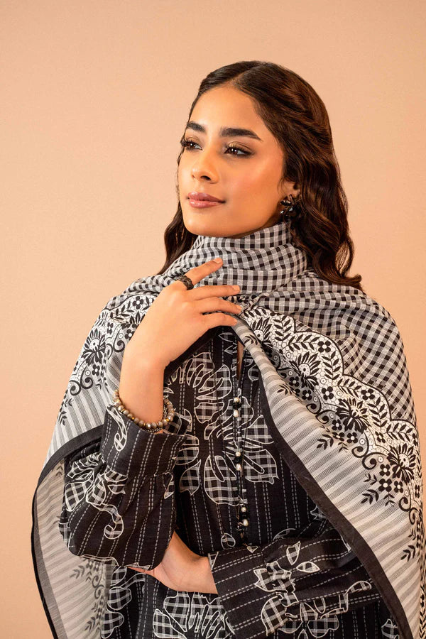 Nishat | 3 Piece Unstitched Printed Khaddar Suit | 42303279