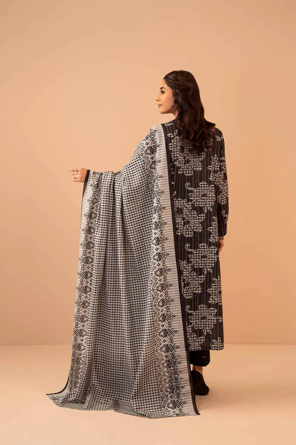 Nishat | 3 Piece Unstitched Printed Khaddar Suit | 42303279