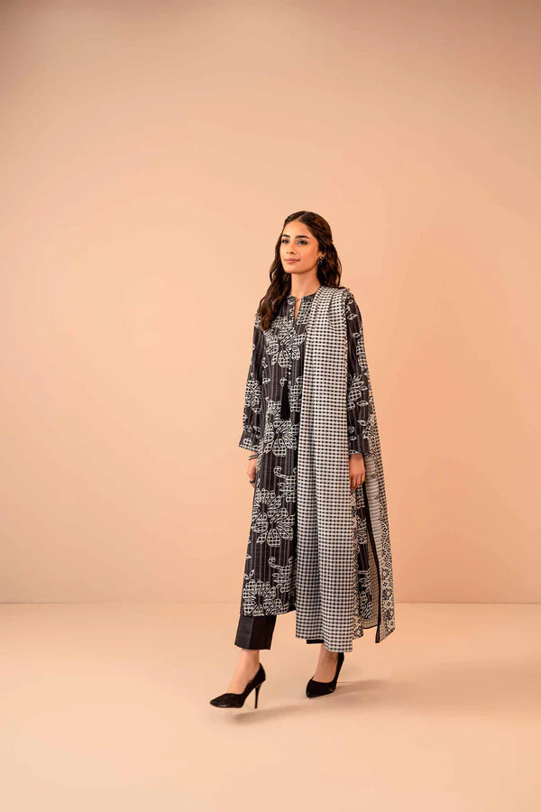 Nishat | 3 Piece Unstitched Printed Khaddar Suit | 42303279
