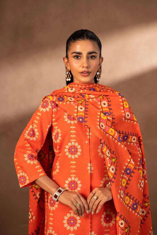 Nishat | 3 Piece Unstitched Printed Khaddar Suit | 42306479