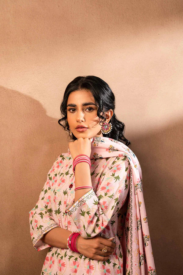 Nishat | 3 Piece Unstitched Printed Khaddar Suit | 42306482