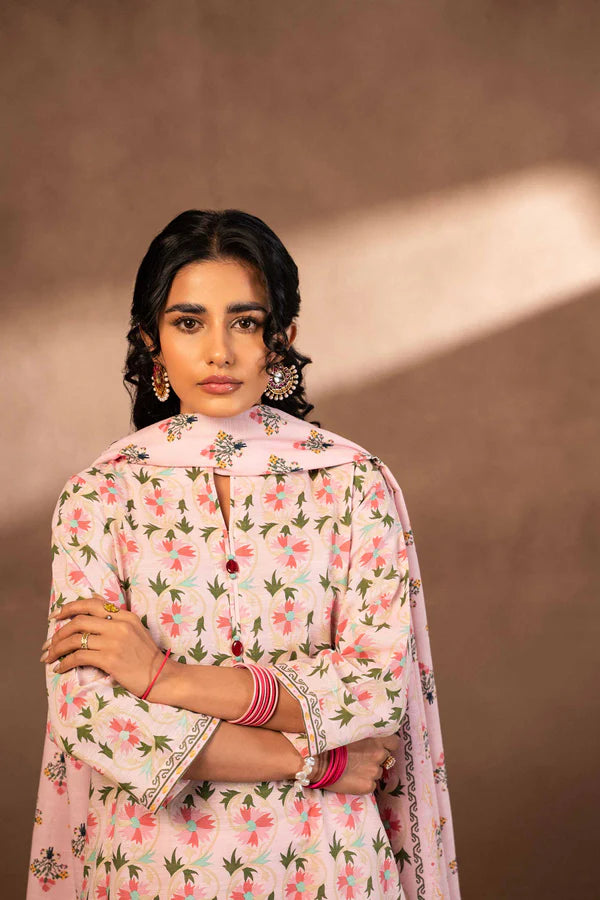Nishat | 3 Piece Unstitched Printed Khaddar Suit | 42306482