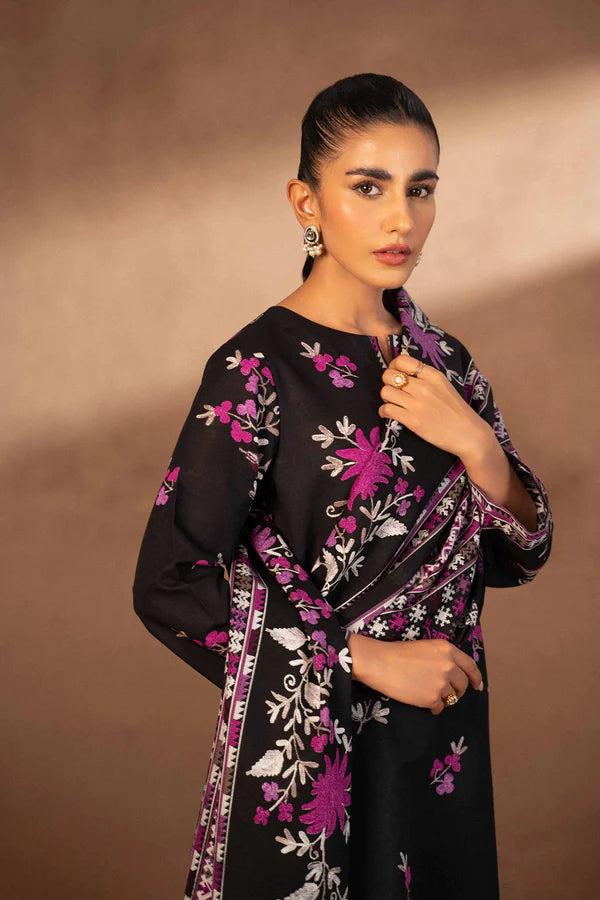 Nishat | 3 Piece Unstitched Printed Khaddar Suit | 42306488