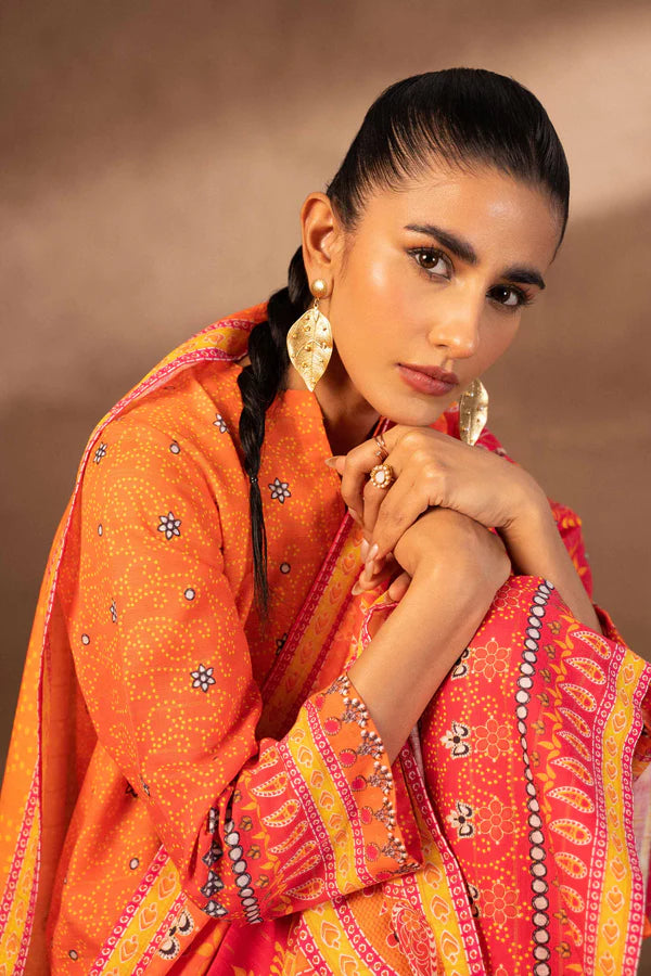 Nishat | 3 Piece Unstitched Digital Printed Khaddar Suit | 42306495