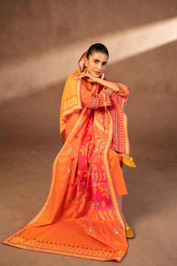 Nishat | 3 Piece Unstitched Digital Printed Khaddar Suit | 42306495
