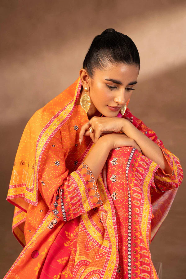 Nishat | 3 Piece Unstitched Digital Printed Khaddar Suit | 42306495