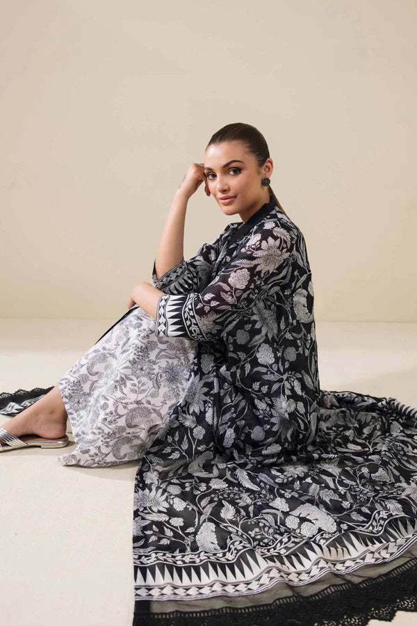 NISHAT | 2 PIECE UNSTITCHED PRINTED LAWN SUIT