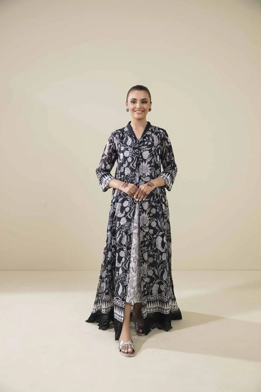 NISHAT | 2 PIECE UNSTITCHED PRINTED LAWN SUIT