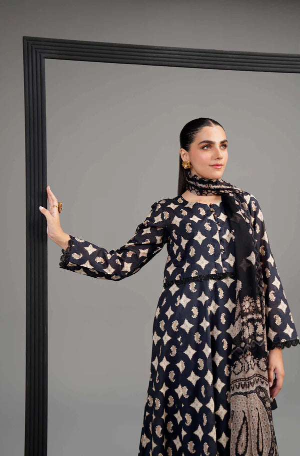 NISHAT | 2 PIECE UNSTITCHED PRINTED LAWN SUIT