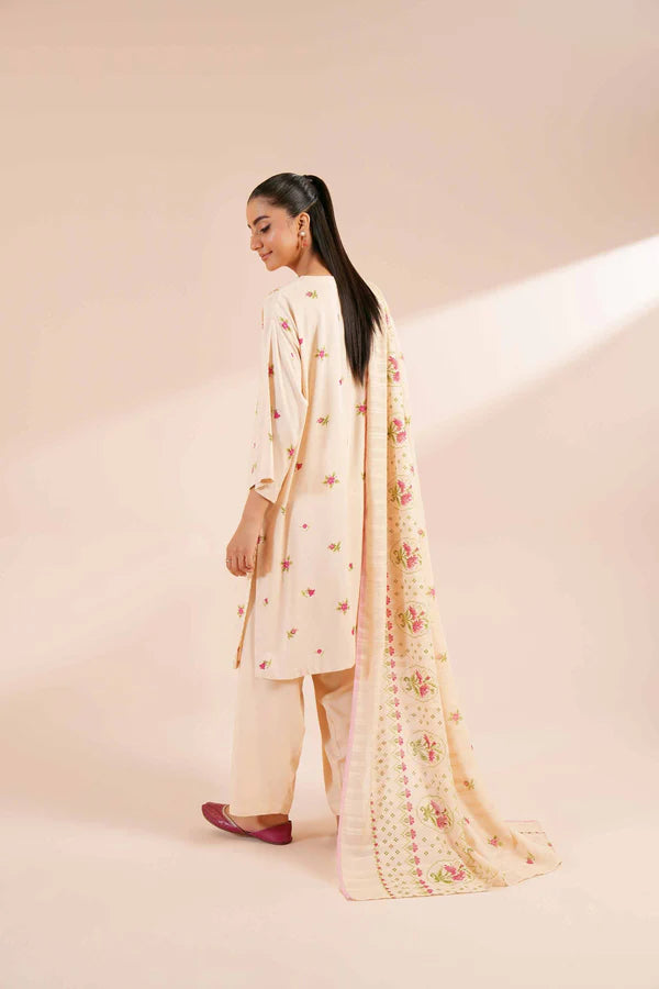NISHAT | 2 PIECE UNSTITCHED PRINTED LAWN SUIT