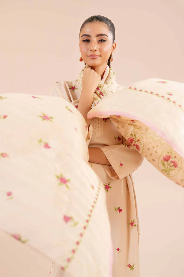 NISHAT | 2 PIECE UNSTITCHED PRINTED LAWN SUIT
