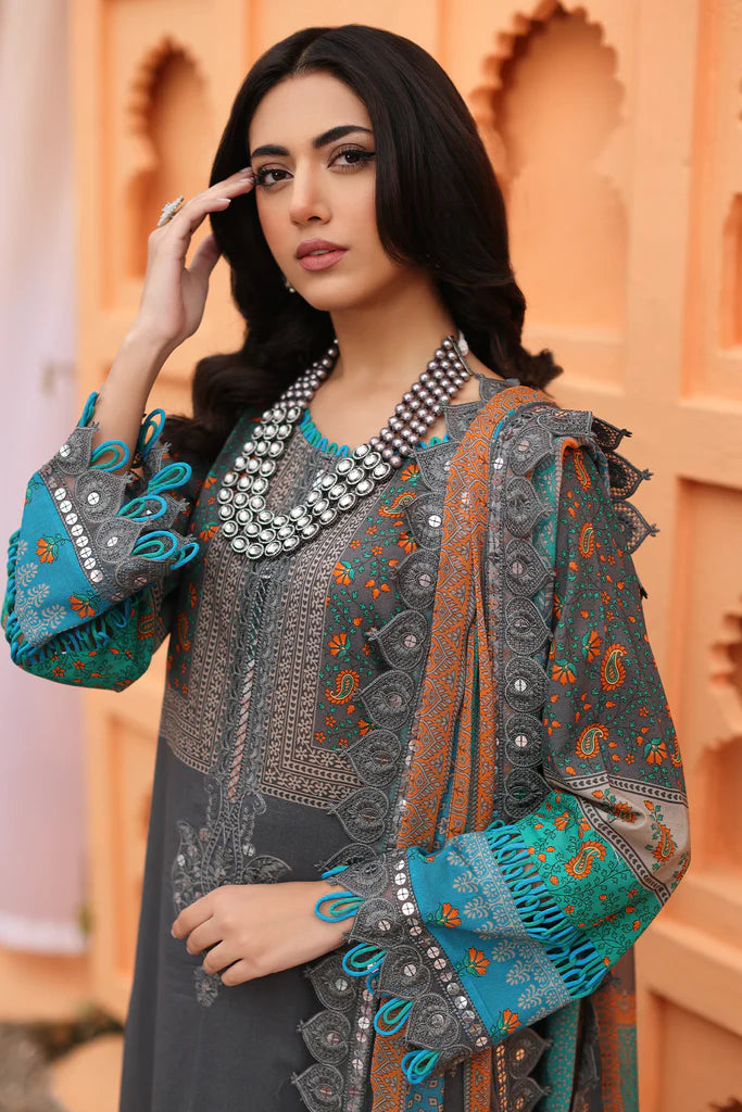Charizma | 3-PC Unstithced Sequins Embroidered Lawn Collection