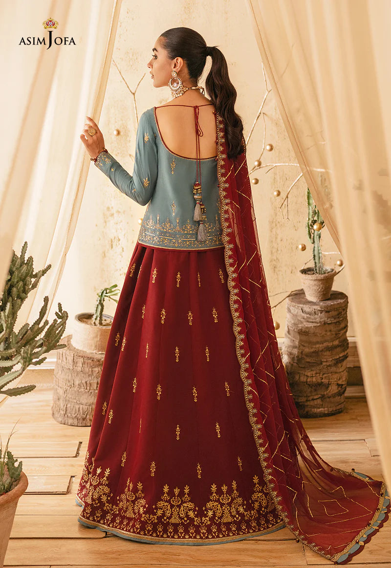 Asim Jofa - Unstitched Festive Collection - AJM-02
