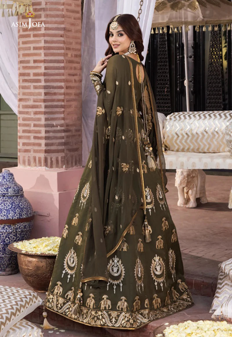 Asim Jofa - Unstitched Festive Collection - AJM-03
