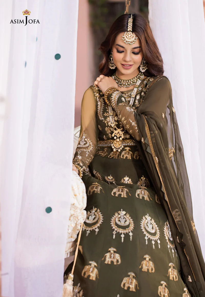Asim Jofa - Unstitched Festive Collection - AJM-03