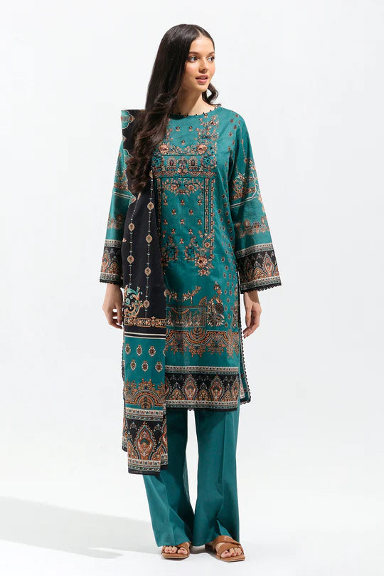 BEECHTREE | 2 Piece Unstitched Embroidered Lawn | Carolina Grace