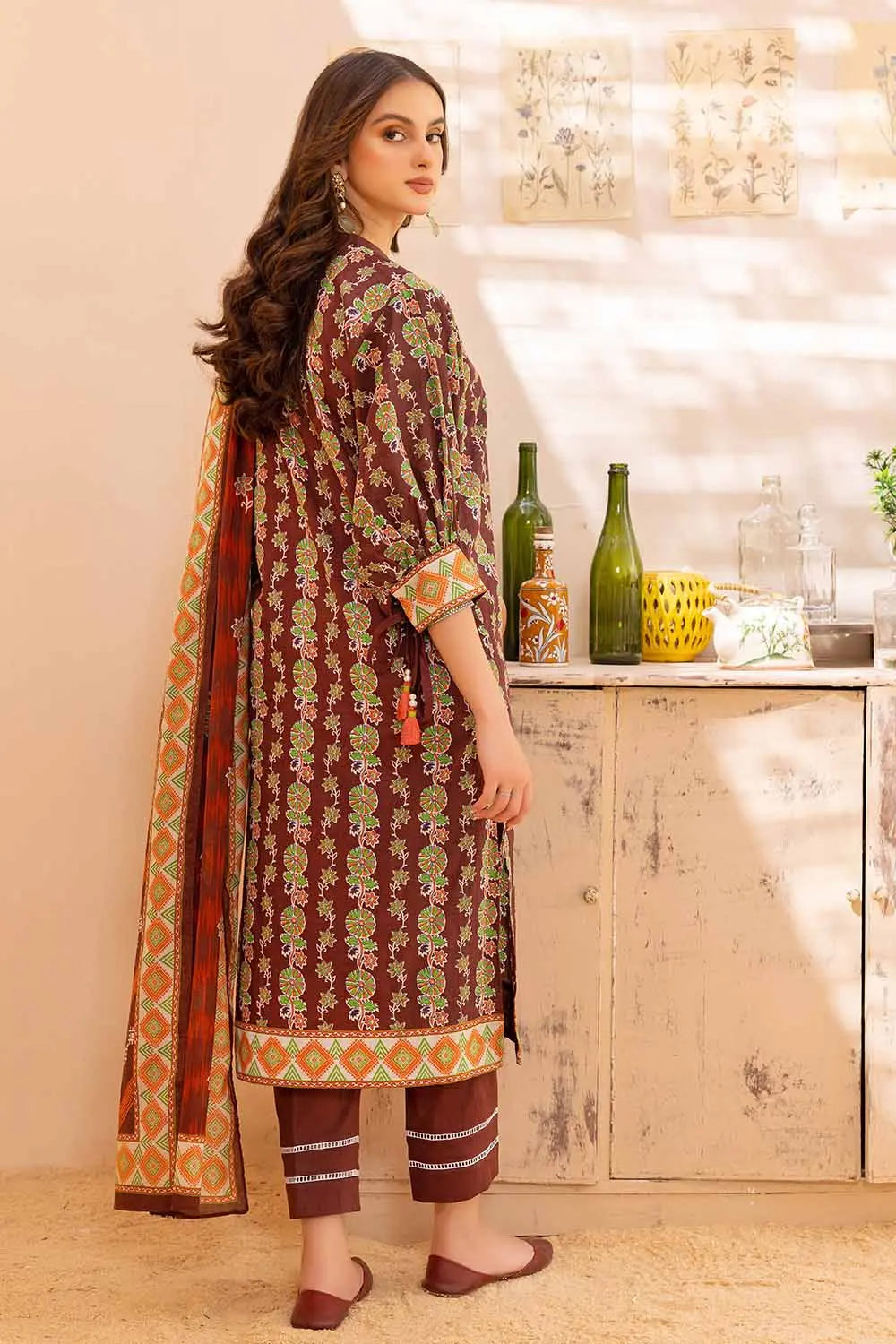 Gul Ahmed | 3PC Printed Lawn Unstitched Suit