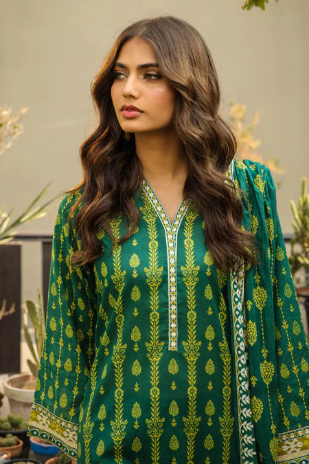 Lakhany | 3pc Unstitched Komal Prints with Printed Lawn Dupatta