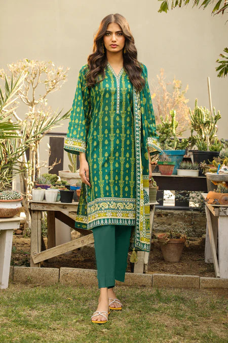 Lakhany | 3pc Unstitched Komal Prints with Printed Lawn Dupatta