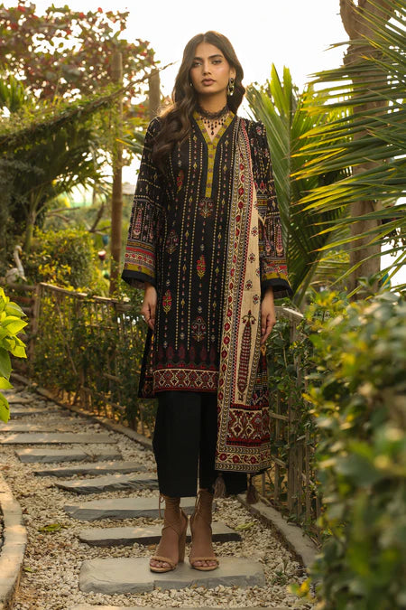 Lakhany | 3pc Unstitched Komal Prints with Printed Lawn Dupatta