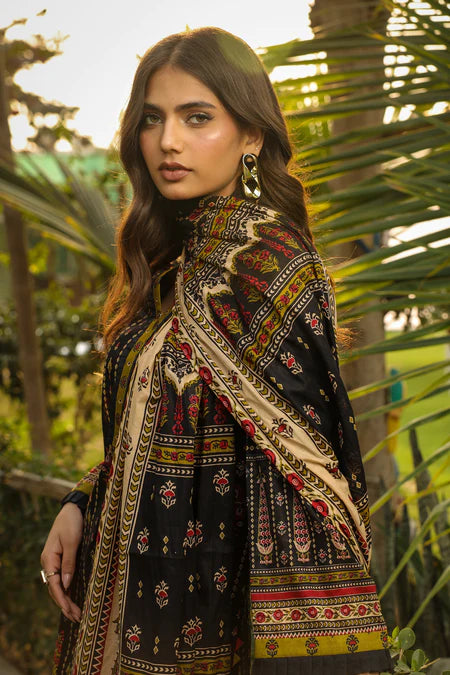 Lakhany | 3pc Unstitched Komal Prints with Printed Lawn Dupatta