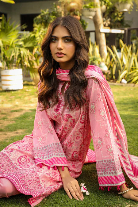 Lakhany | 3pc Unstitched Komal Prints with Printed Lawn Dupatta