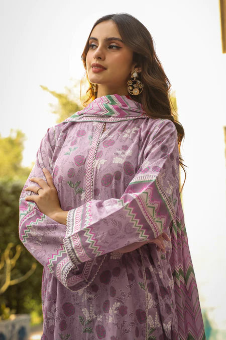Lakhany | 3pc Unstitched Komal Prints with Printed Lawn Dupatta
