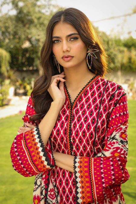 Lakhany | 3pc Unstitched Komal Prints with Printed Lawn Dupatta